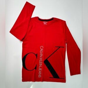 Big Kids, “ CALVIN KLEIN” Long Sleeve T-Shirt,